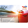 Carte cadeau carburant Jubileo TotalEnergies 50€