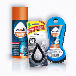 Pack entretien et nettoyage intérieur textile