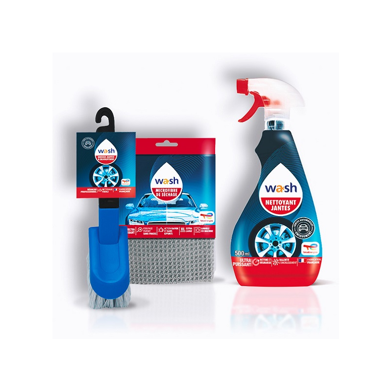 Pack nettoyage et entretien jantes