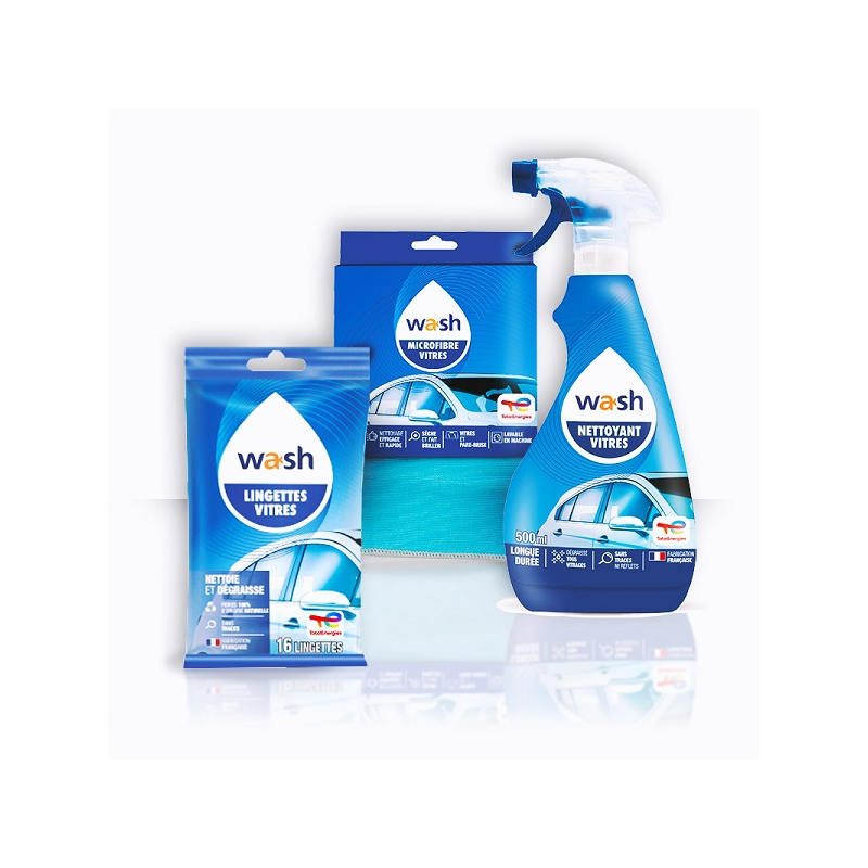 Pack entretien et nettoyage des vitres