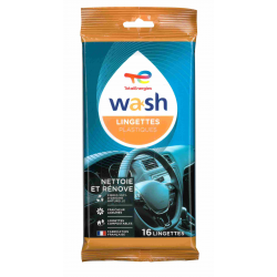 Lingettes nettoyantes pour plastiques WASH