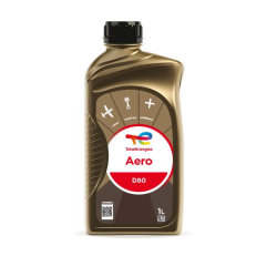 Huile moteur avion AERO D80