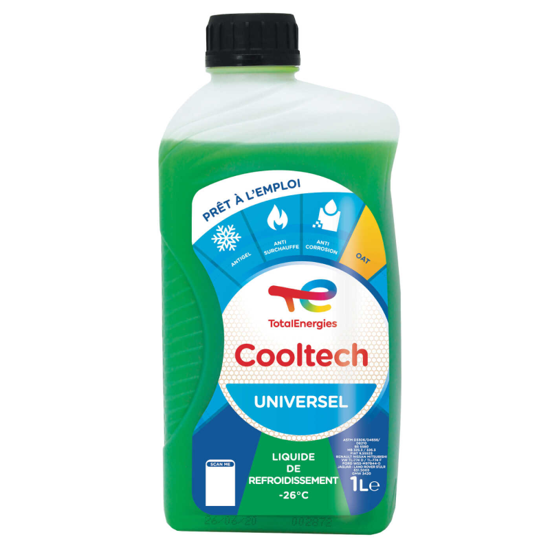 Liquide de refroidissement universel -26°C 1L