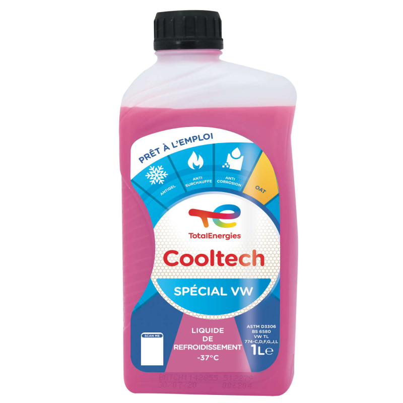 Liquide refroidissement spécial volkswagen -37°C