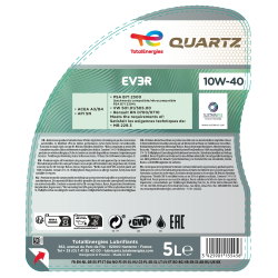 Quartz EV3R 10W-40 5L