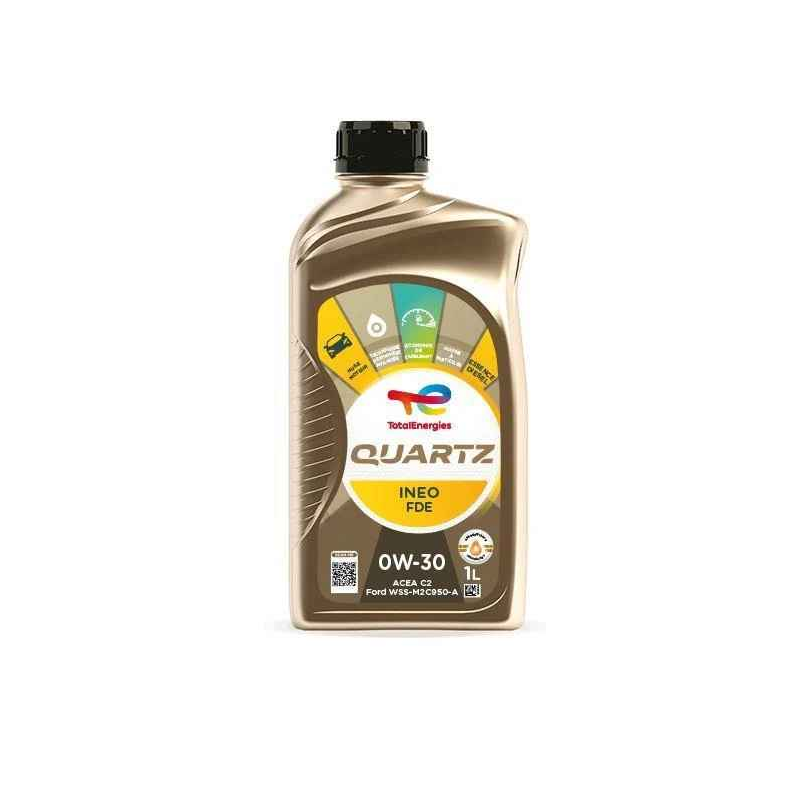 Huile moteur Quartz Ineo FDE 0W-30 1L