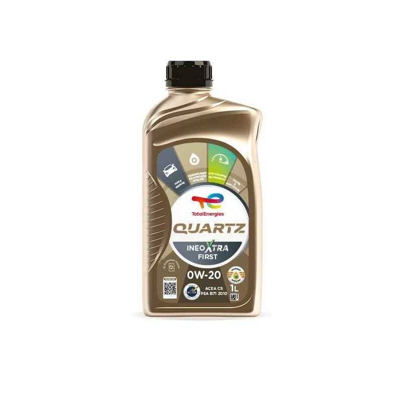Huile moteur Quartz Ineo Xtra First 0W-20 1L