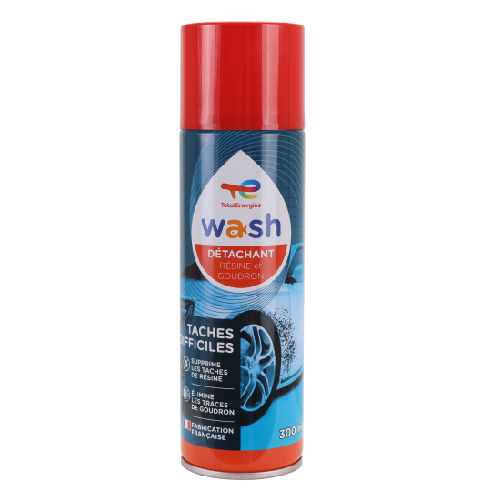 Détachant résine et goudron pour carrosserie Wash