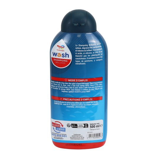 Shampoing Brillance 500ml Wash