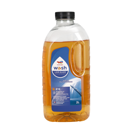 Lave-glace WASH été 2L anti-insectes - E-Boutique TotalEnergies