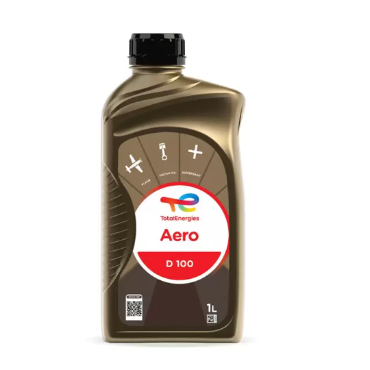 Huile moteur avion AERO D100