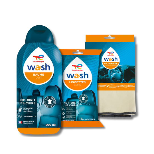 Pack nettoyant cuir WASH