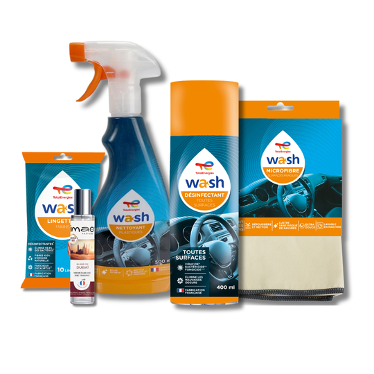 Pack nettoyant intérieur WASH
