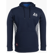 Sweat Capuche Racing Officiel 24h Le Mans | 100% Coton Bleu Marine