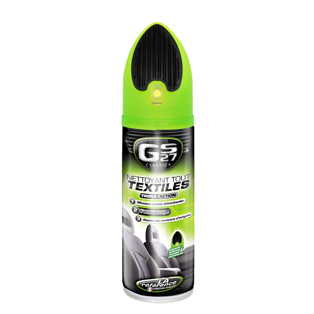 Nettoyant tout textiles voiture 3 en 1 GS27